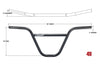 Odyssey BROC 9.8" Bar (Rustproof Black)