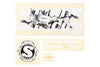 Sunday Darkwave Frame Sticker Kit ( Matte White / Shark )