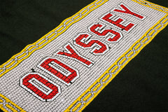 Odyssey Mosaic Tee (Forest w/ White+Red+Yellow Ink)
