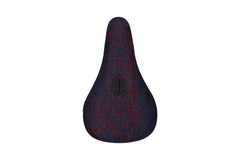 Odyssey Big Stitch Fat Seat (Denim with Red Embroidery)