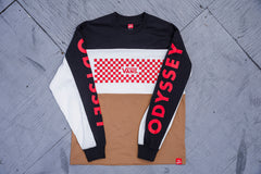Vans x Odyssey Long Sleeve Jersey (Off-White/Black/Red / 40-Year Anniversary)